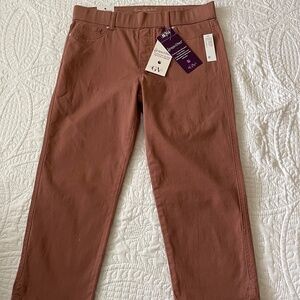 Womens Gloria Vanderbilt Shape Effect Pull On High Rise Capri Pants